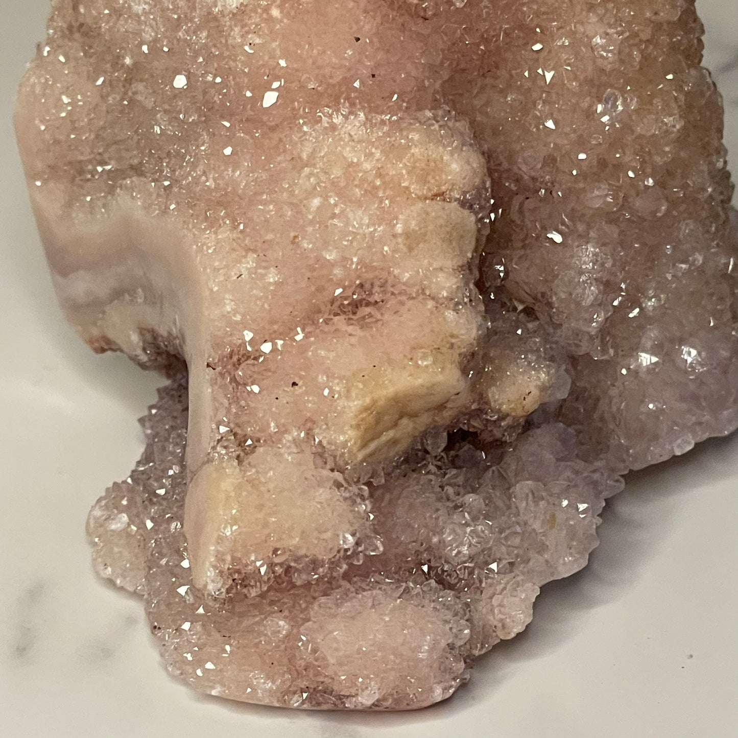Roze Amethist - Ruwe Druzy