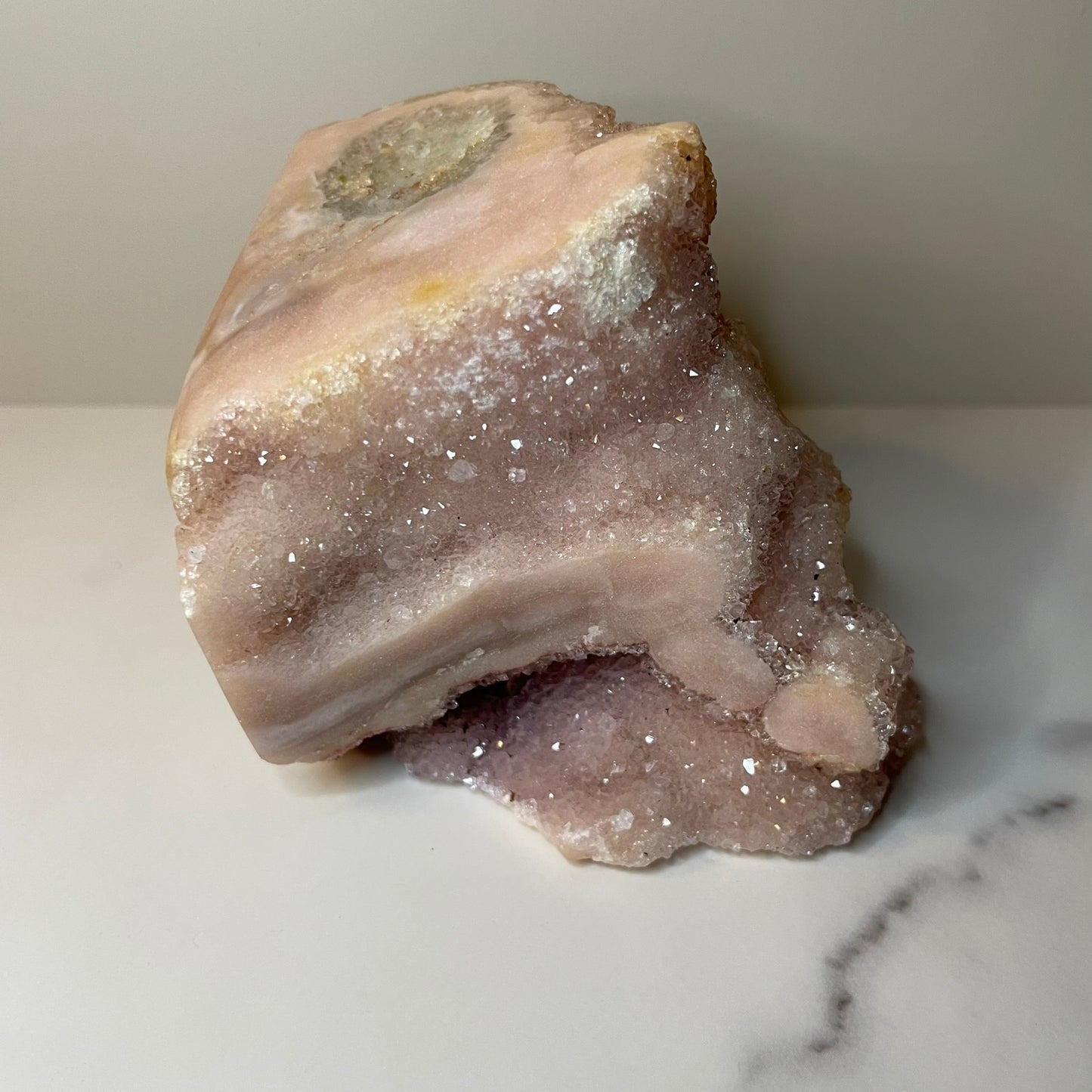 Roze Amethist - Ruwe Druzy